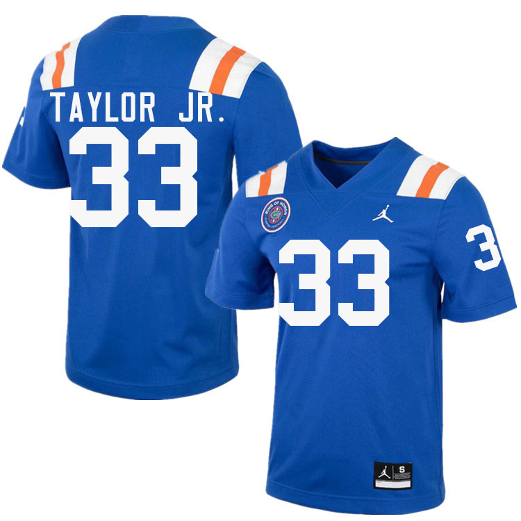 #33 Brien Taylor Jr. Gators Jersey,Florida Gators College Football Jerseys Stitched-Throwback Royal  #33 Brien Taylor Jr. Gators Jersey,Florida Gators College Football Jerseys Stitched-Throwback Royal